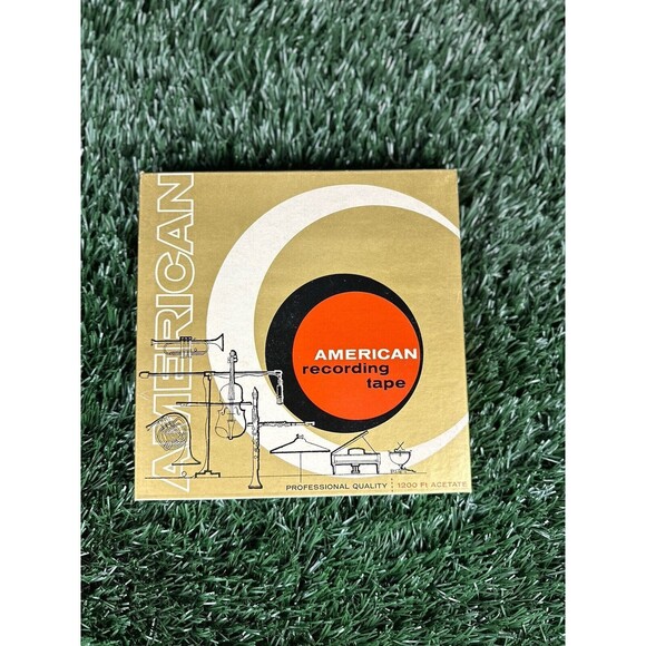 American Recording Tape Other - 1960's American Recording Tape 600 Feet Acetate 5" Reel Blank or Christmas Music